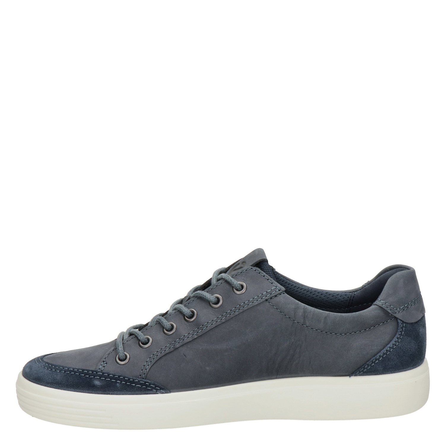 Ecco Soft Classic - Lage sneakers voor heren - Blauw - Nelson.nl