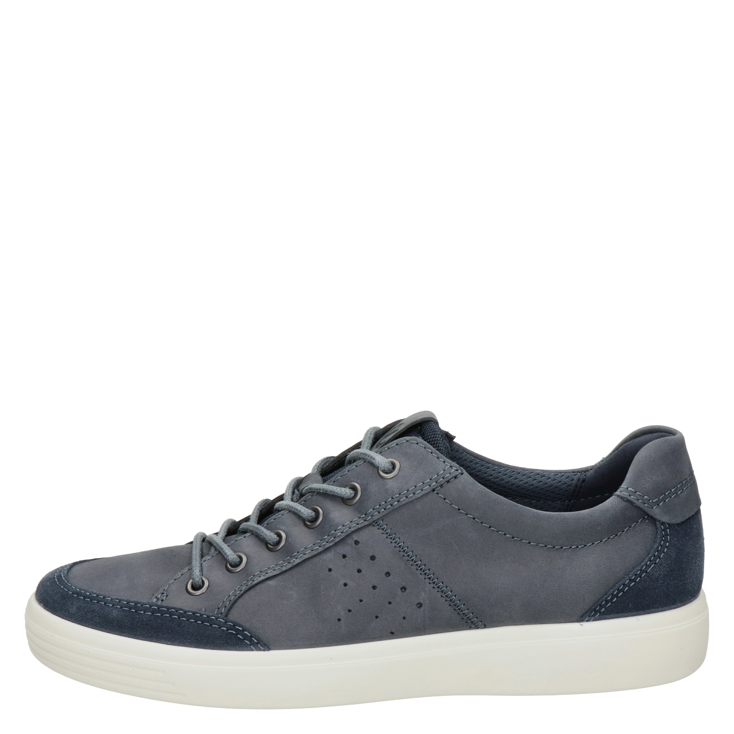 Ecco Soft Classic - Lage sneakers voor heren - Blauw - Nelson.nl