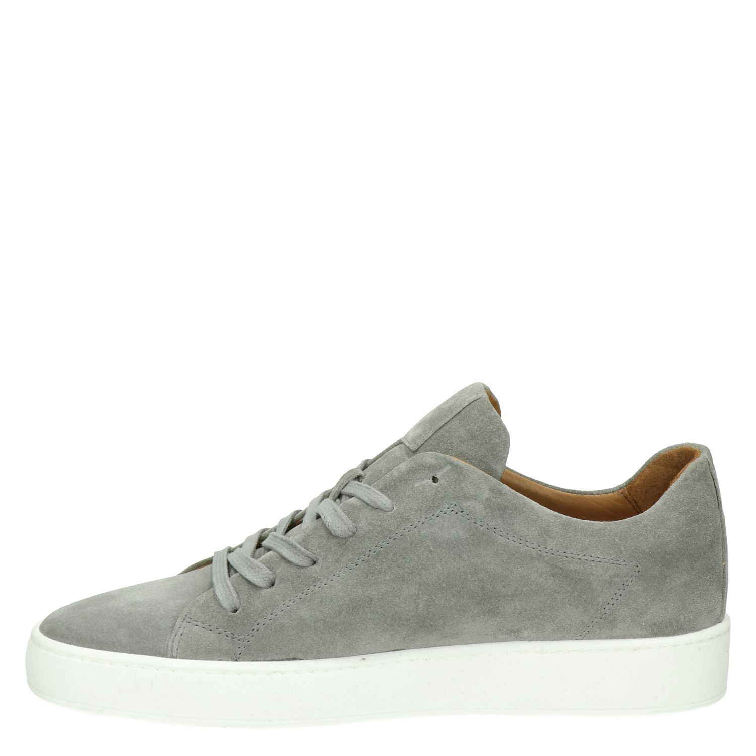 Nelson - Lage sneakers voor heren - Grijs - Nelson.nl