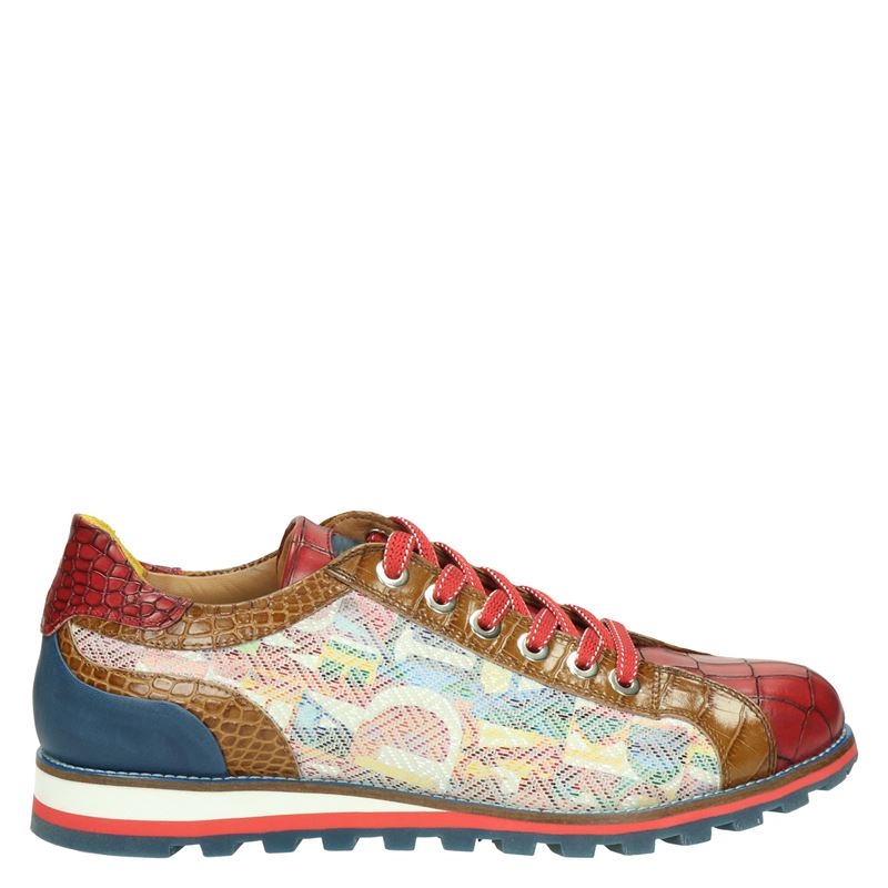 Lorenzi - Lage sneakers - Rood