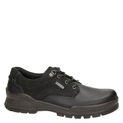 Ecco Track 25 - Veterschoenen voor heren - Zwart - Shoemixx.nl