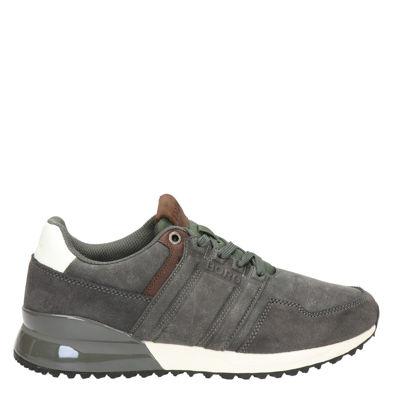 Bjorn Borg - Lage sneakers voor heren - Grijs - Nelson.nl