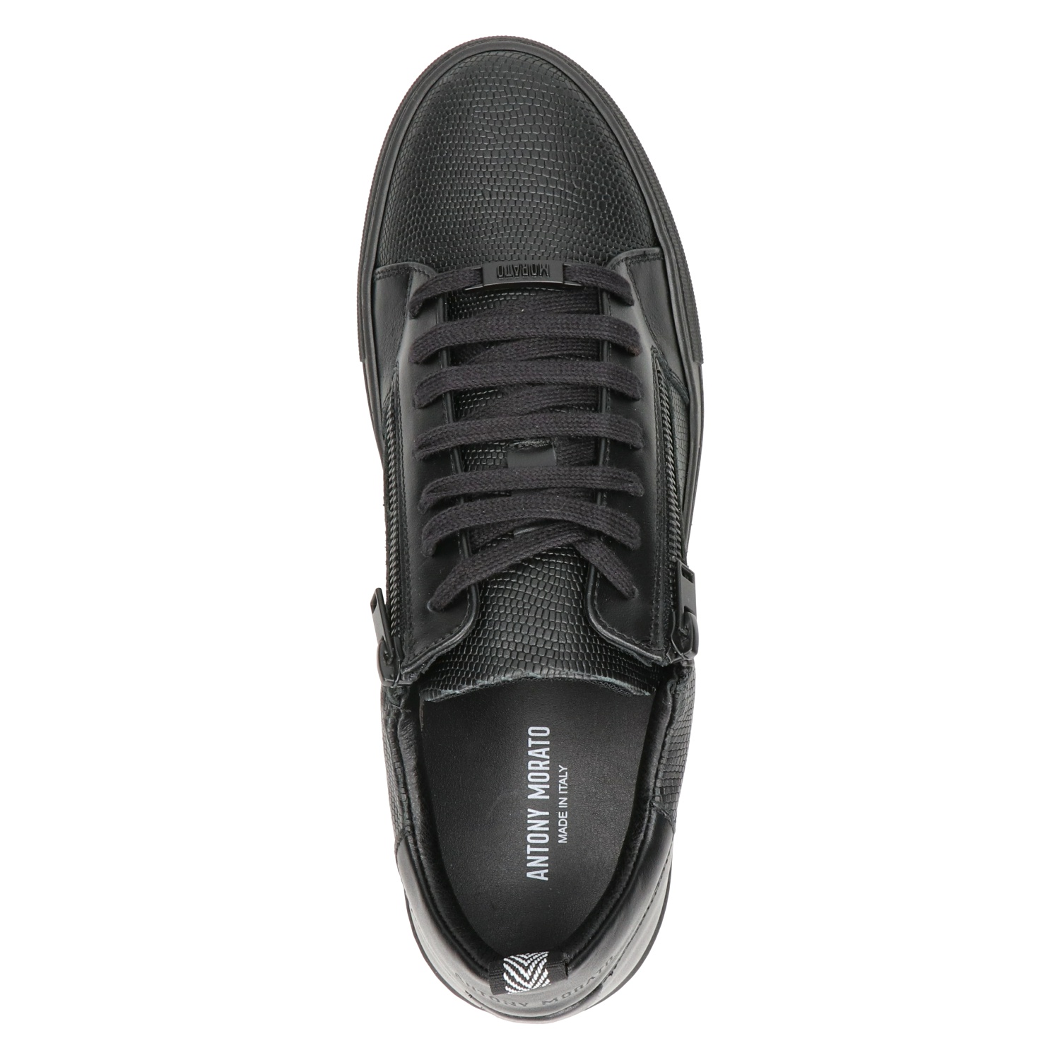 Antony Morato - Lage sneakers voor heren - Zwart - Nelson.nl