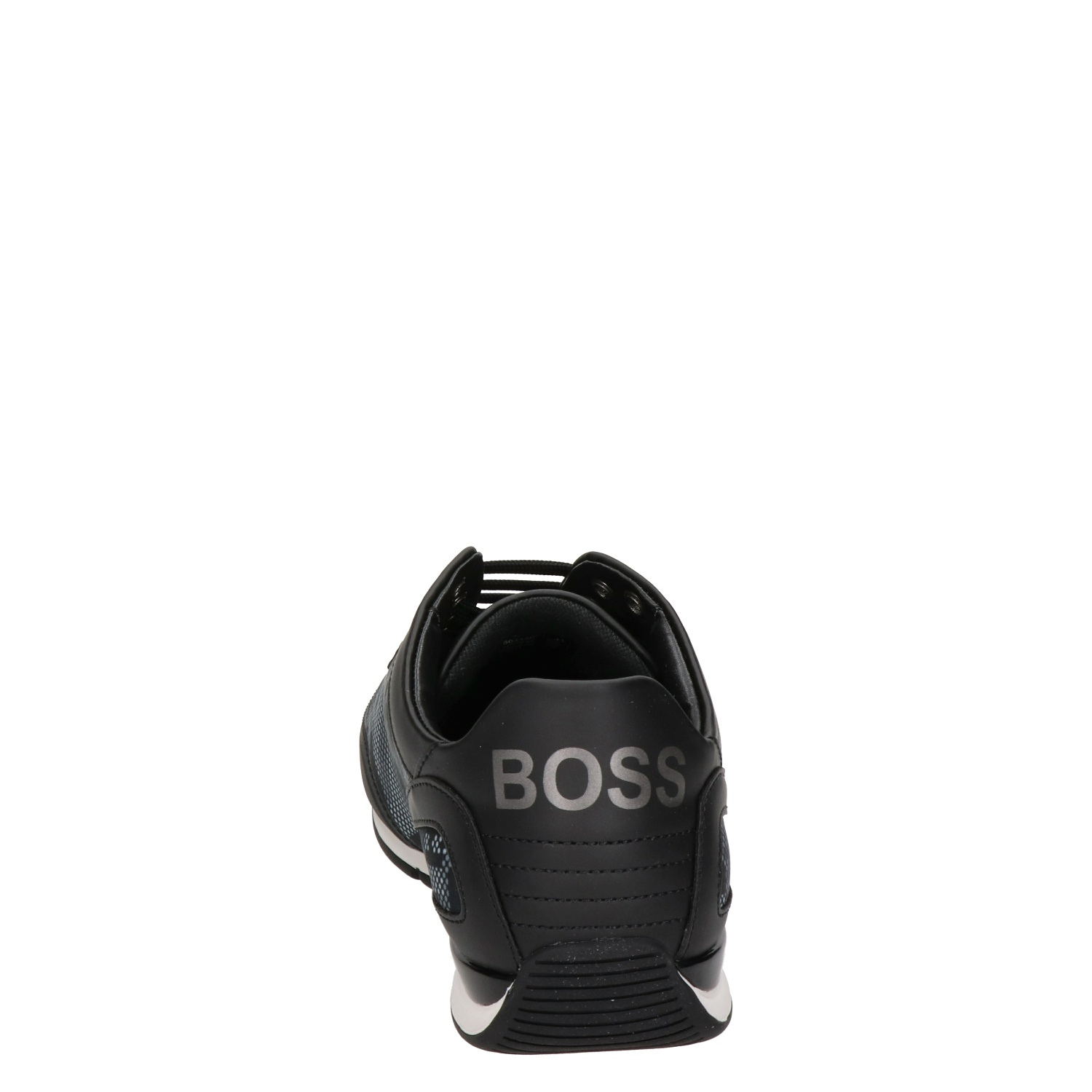 Hugo Boss Saturn Lowp - Lage sneakers voor heren - Zwart - Nelson.nl