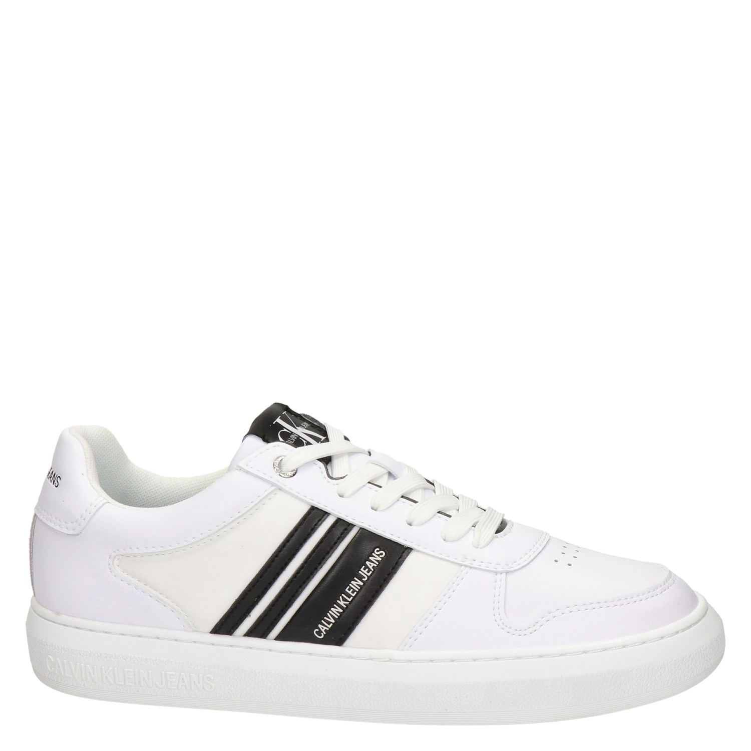 Calvin Klein Heren Lage sneakers Chunky Sole Sneaker Laceup Lth Wit -  Schoenen.nl