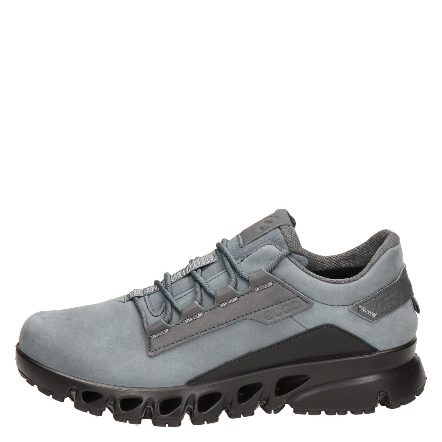 Ecco Multi Vent - Lage sneakers voor heren - Grijs - Nelson.nl