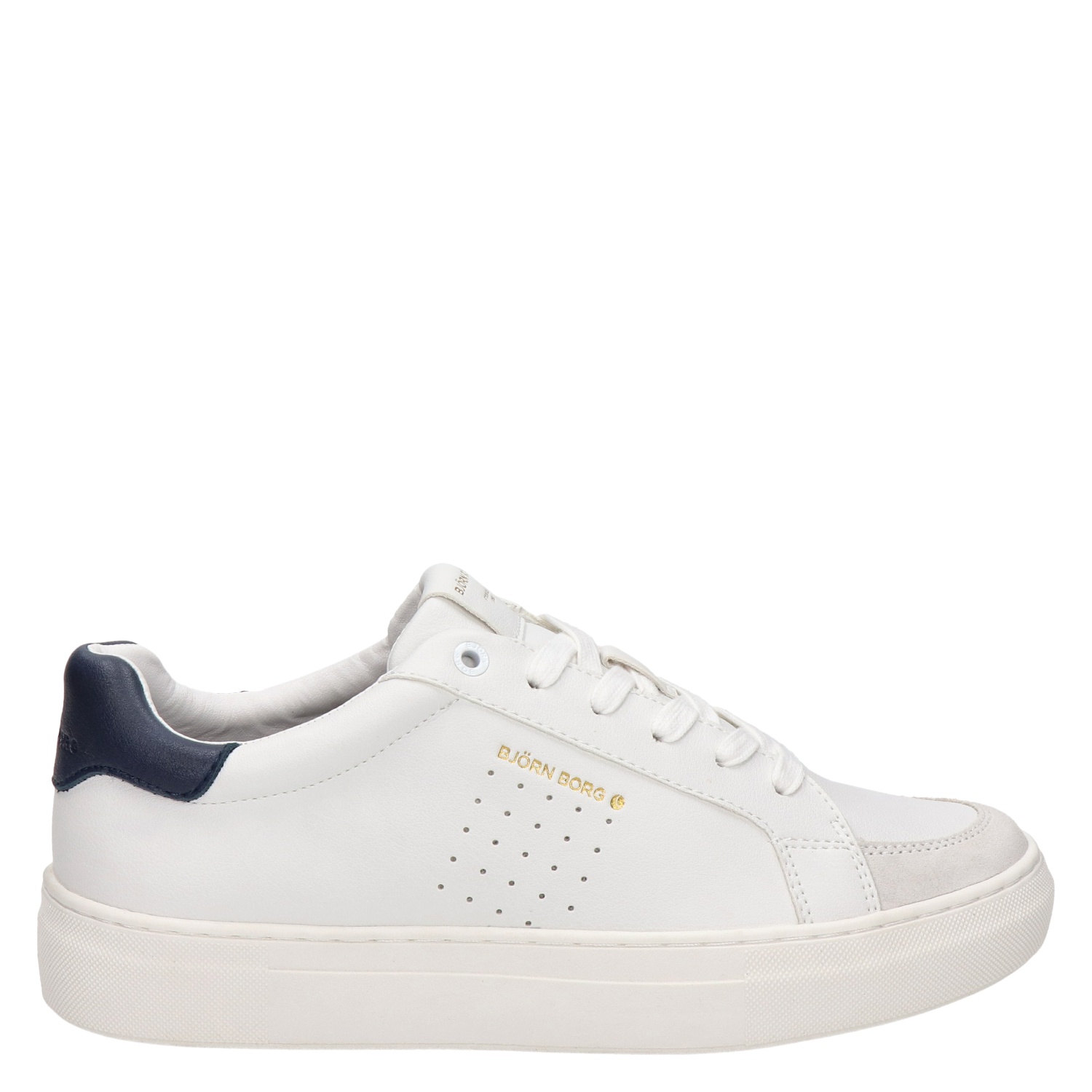 Bjorn Borg - Lage sneakers voor heren - Wit - Nelson.nl