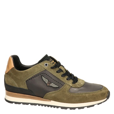 PME Legend Lockplate - Lage sneakers voor heren - Groen - Nelson.nl