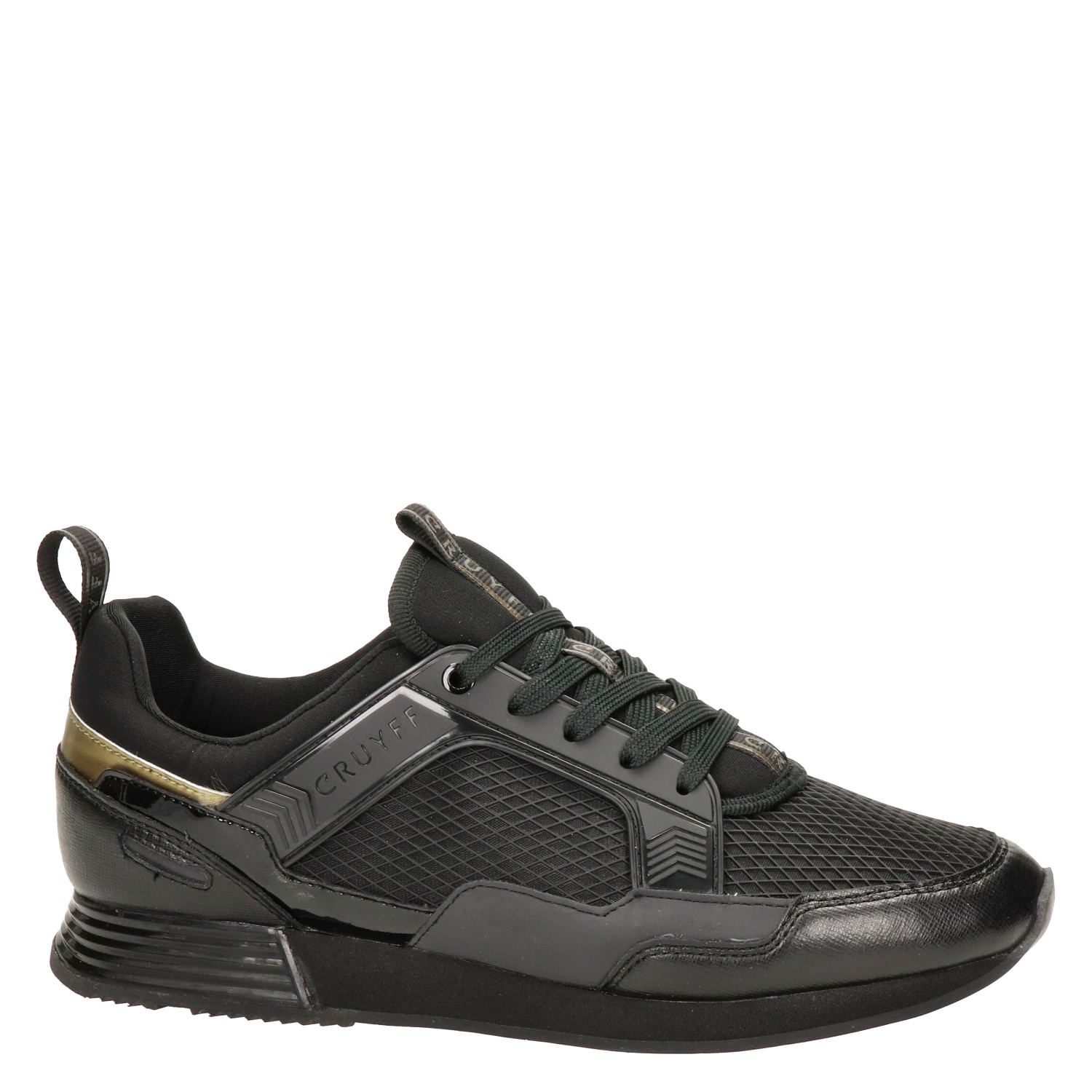 Cruyff Maxi - Lage sneakers voor heren - Zwart - Nelson.nl