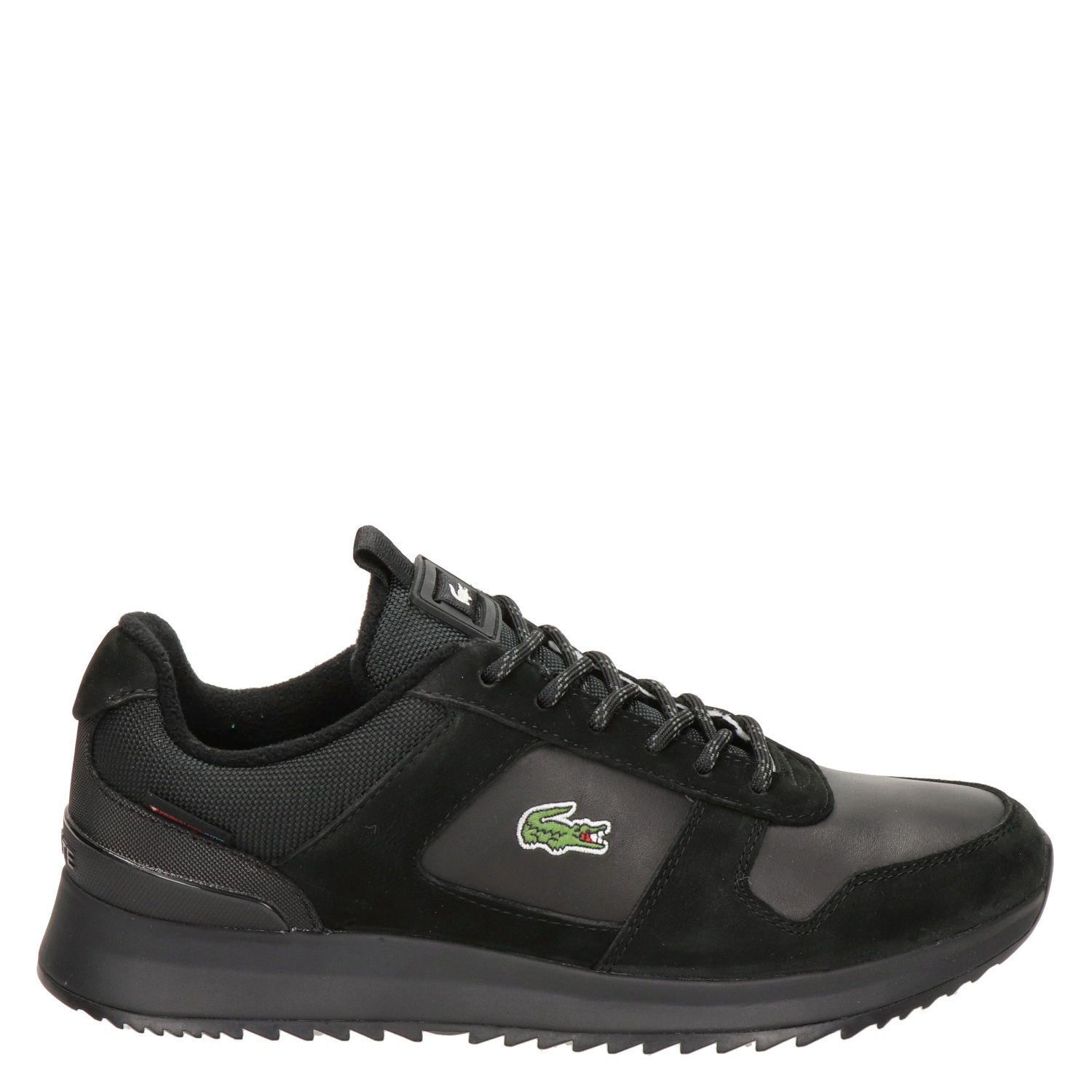 Lacoste - Lage sneakers voor heren - Zwart - Nelson.nl
