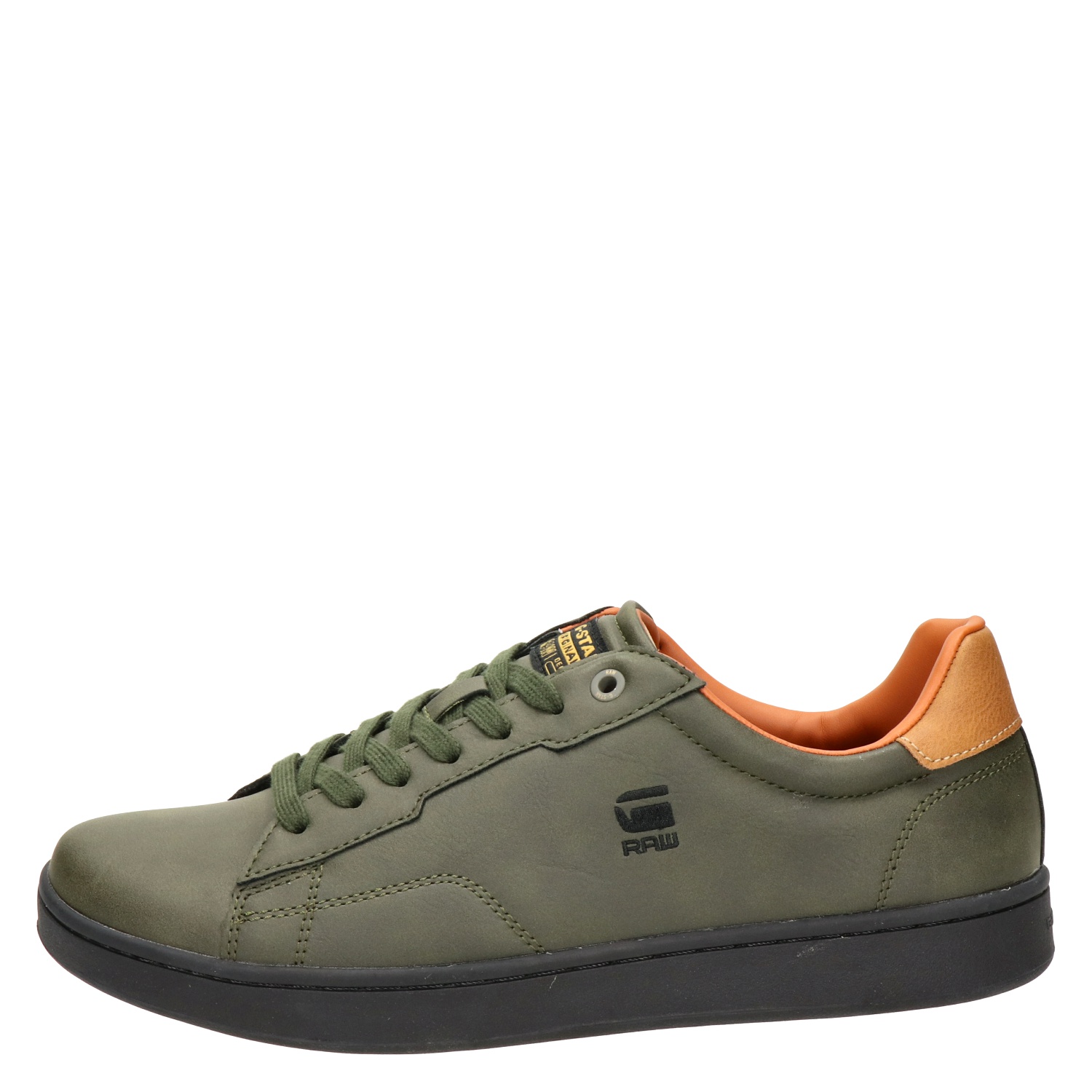 G-Star Raw - Lage sneakers voor heren - Groen - Nelson.nl