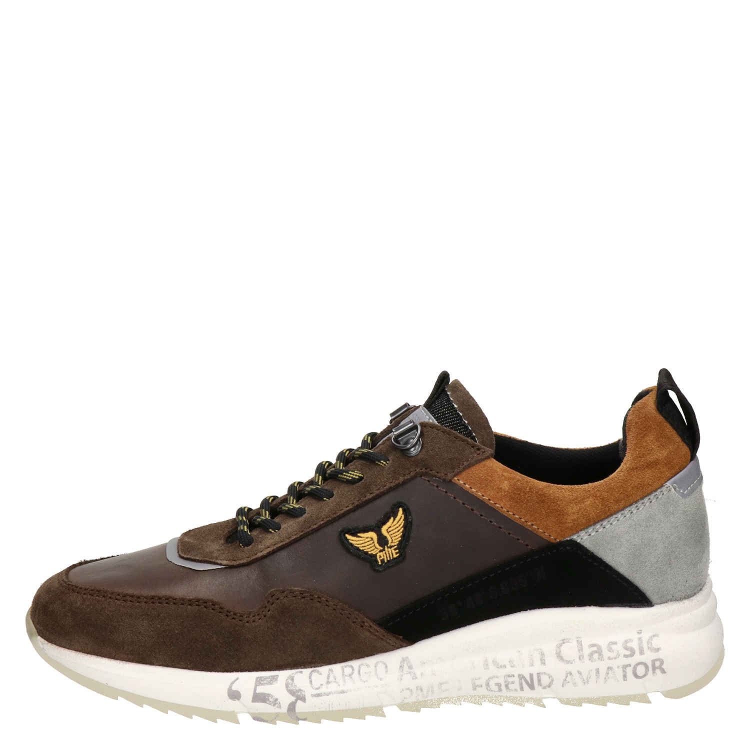 PME Legend Notcher - Lage sneakers voor heren - Bruin - Nelson.nl