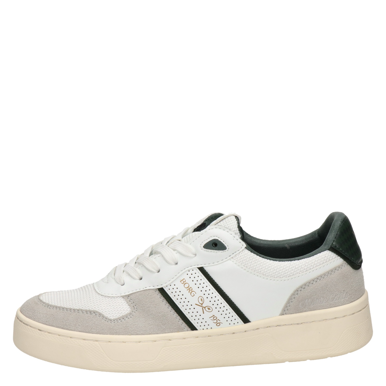 Bjorn Borg - Lage sneakers voor heren - Wit - Nelson.nl