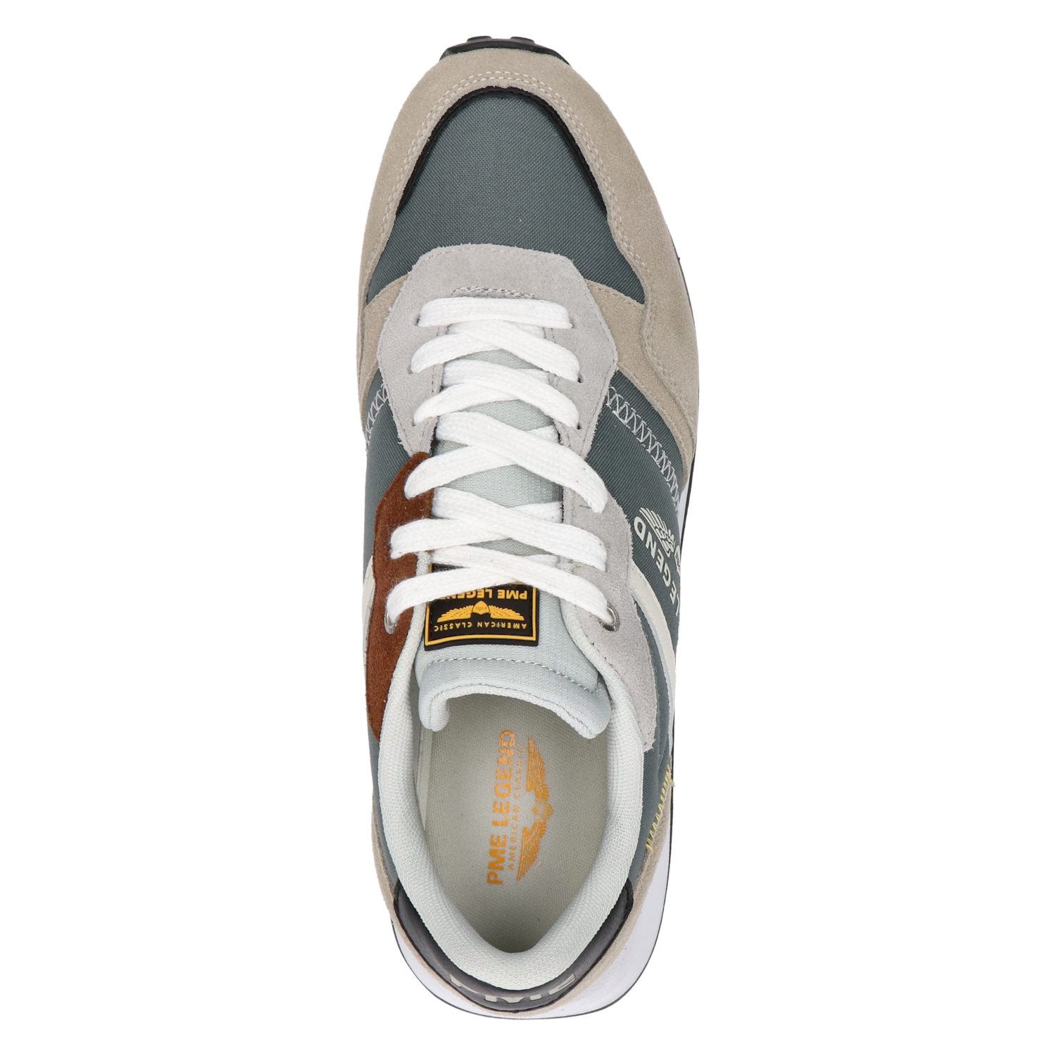 PME Legend Grummier - Lage sneakers voor heren - Grijs - Nelson.nl