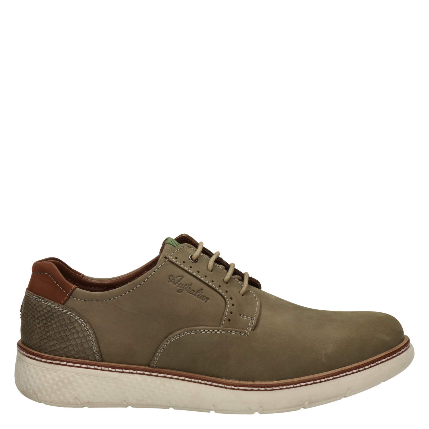 Australian Preston - Lage nette schoenen voor heren - Beige - Shoemixx.nl