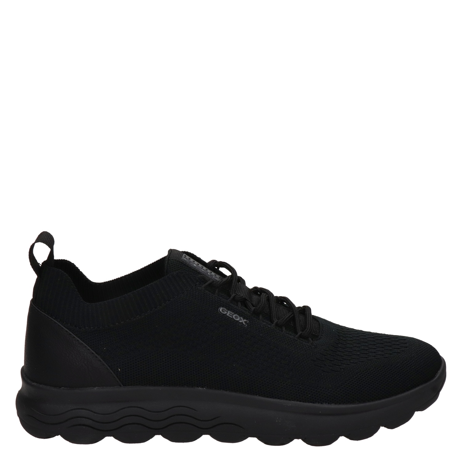 Geox Spherica - Sneakers voor heren - Zwart - Nelson.nl