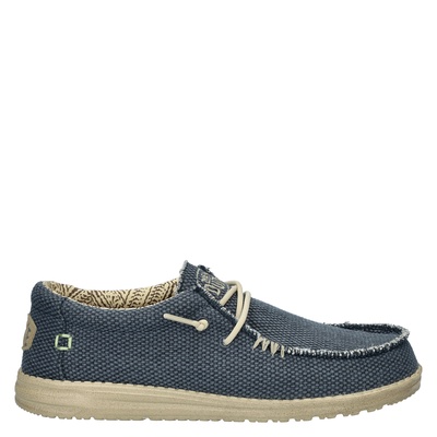Hey Dude Wally Braided - Instapschoenen - Blauw