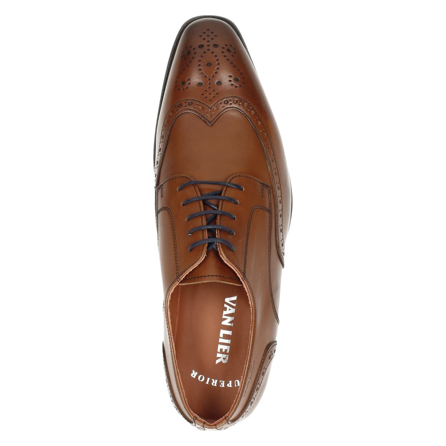Nette Heren 4128 Lage Van Cognac Lier Schoenen qEzZIEx0w