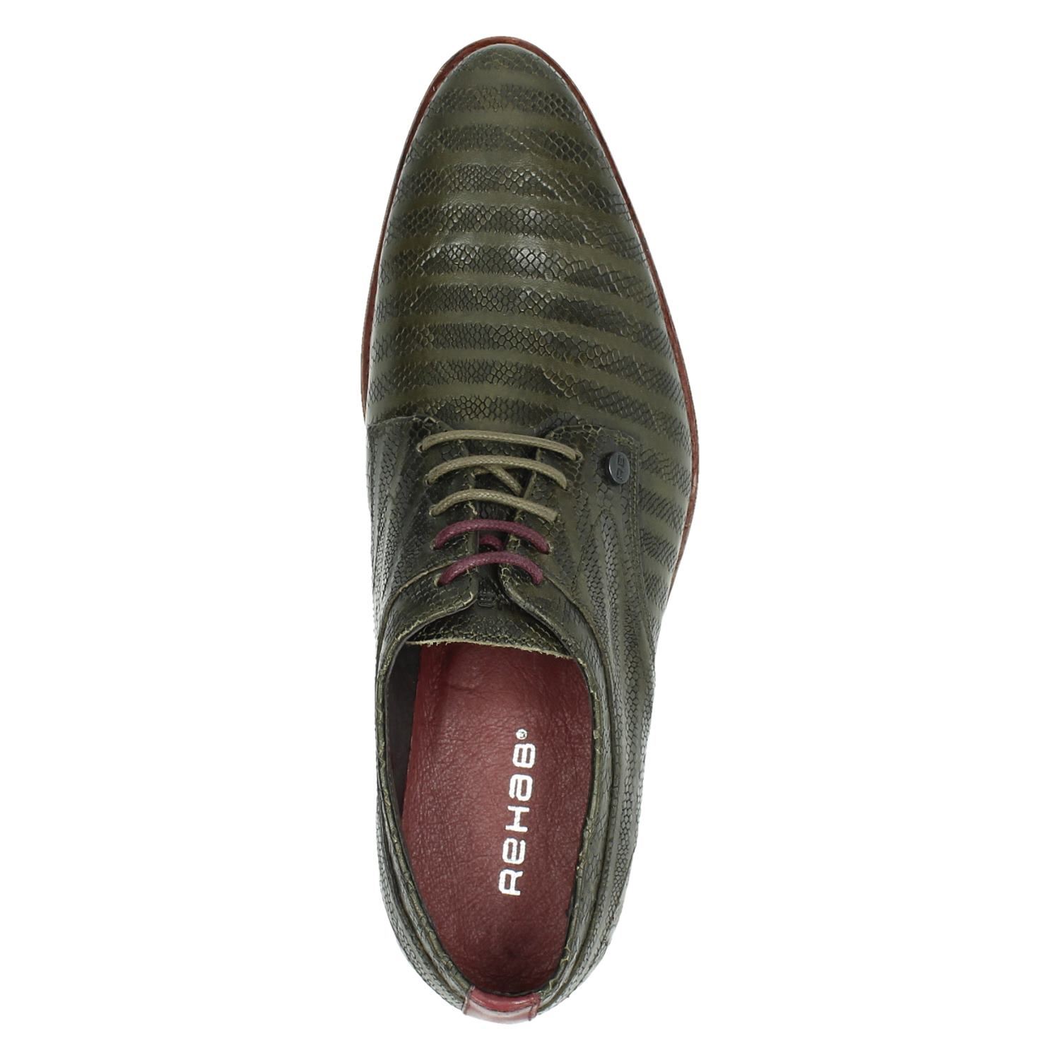 Rehab Brad - Lage nette schoenen voor heren - Groen - Shoemixx.nl