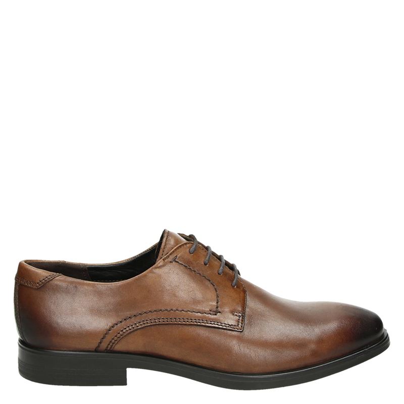 Ecco Melbourne - Lage nette schoenen - Cognac