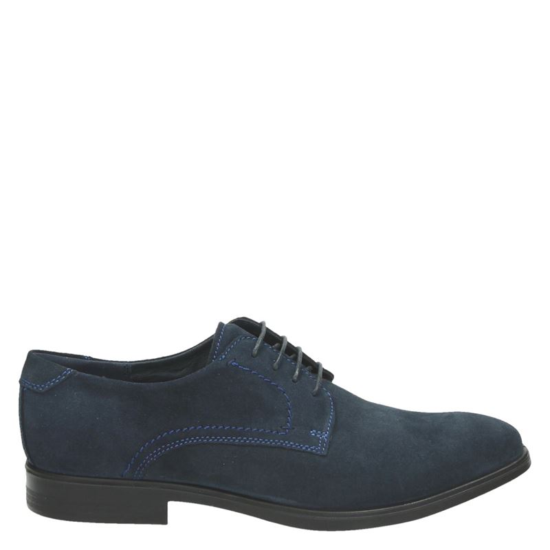 Ecco Melbourne Lage Nette Schoenen Blauw ecco kopen in de aanbieding
