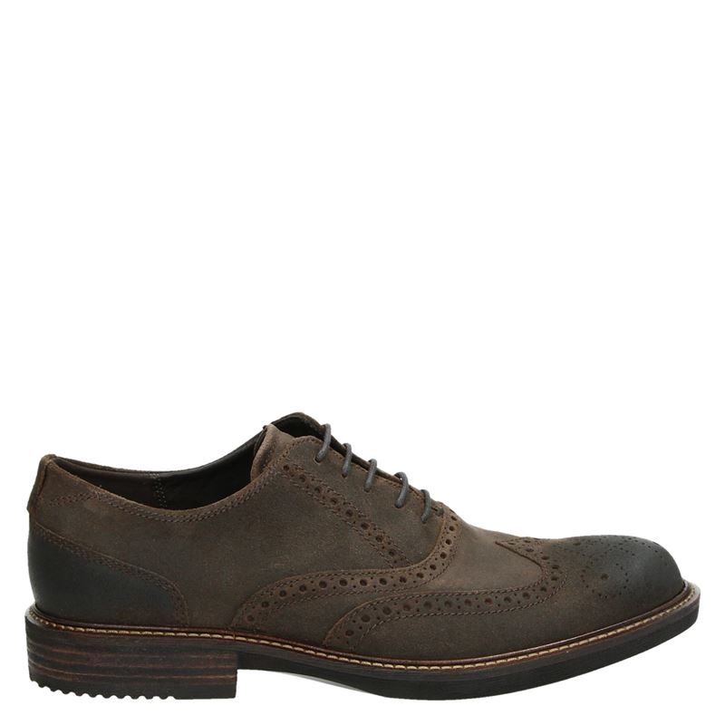 Ecco Kenton Lage Nette Schoenen Bruin ecco kopen in de aanbieding
