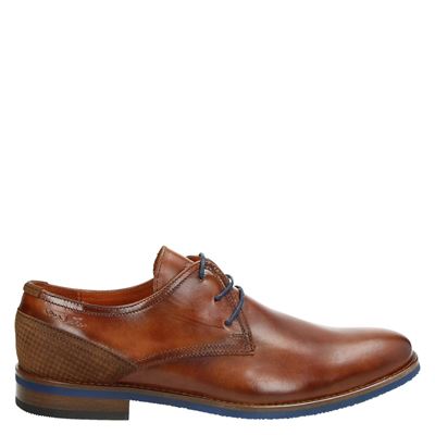 Van Lier Lage Nette Schoenen Cognac van lier kopen in de aanbieding