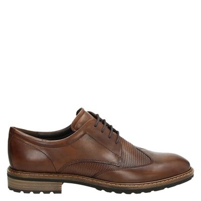 Ecco Vitrus1 Lage Nette Schoenen Cognac ecco kopen in de aanbieding