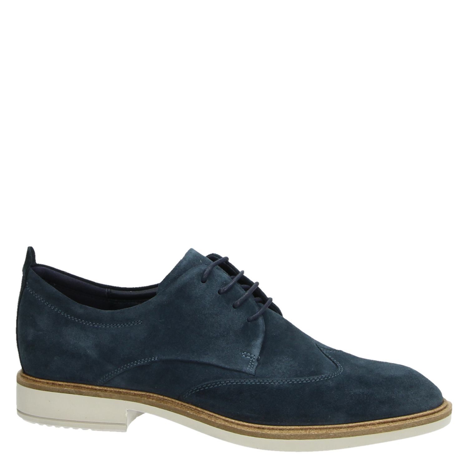 Ecco Vitrus II - Lage nette schoenen voor heren - Blauw - Nelson.nl