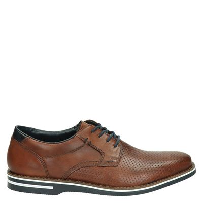Rieker - Veterschoenen - Cognac