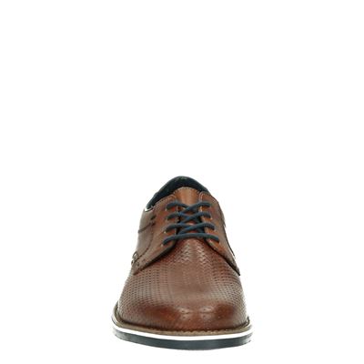 Rieker - Veterschoenen voor heren - Cognac - Nelson.nl