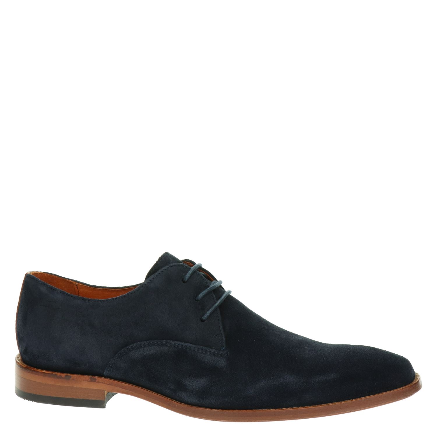 Van Lier 2013710 - Lage nette schoenen voor heren - Blauw - Nelson.nl