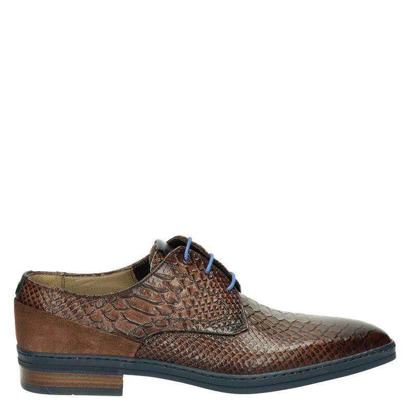 Giorgio - Lage nette schoenen - Cognac