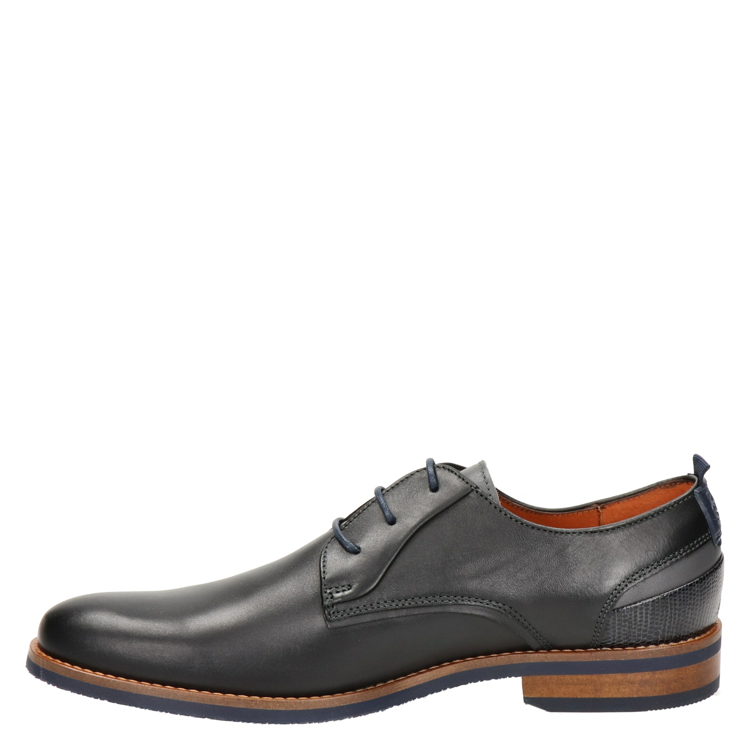 Van Lier Sabinus - Lage nette schoenen voor heren - Zwart - Nelson.nl