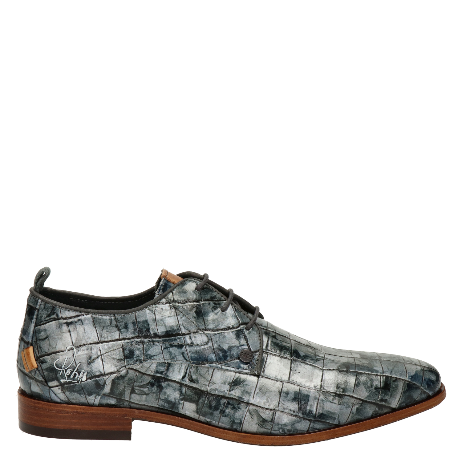 Rehab Greg Faces - Lage nette schoenen voor heren - Grijs - Shoemixx.nl