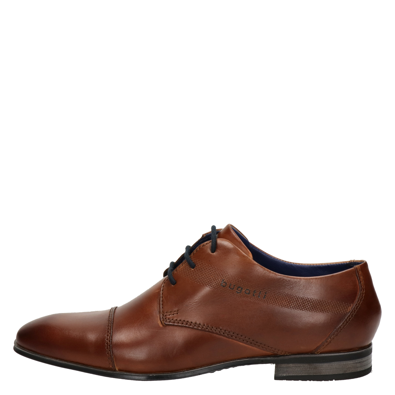 Bugatti Mattia - Lage nette schoenen voor heren - Cognac - Nelson.nl