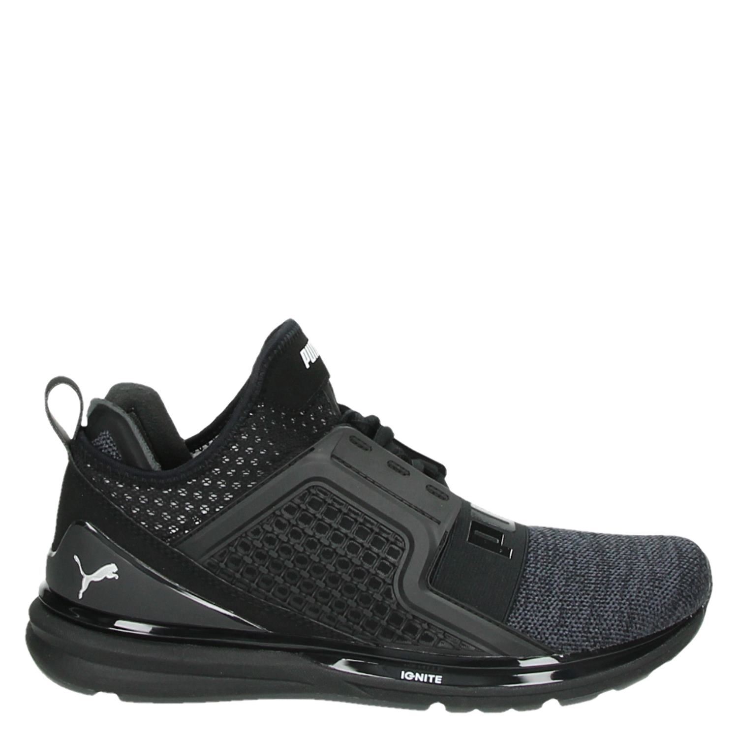 Puma Ignite Lage Zwart Heren Sneakers e9WDE2IYH
