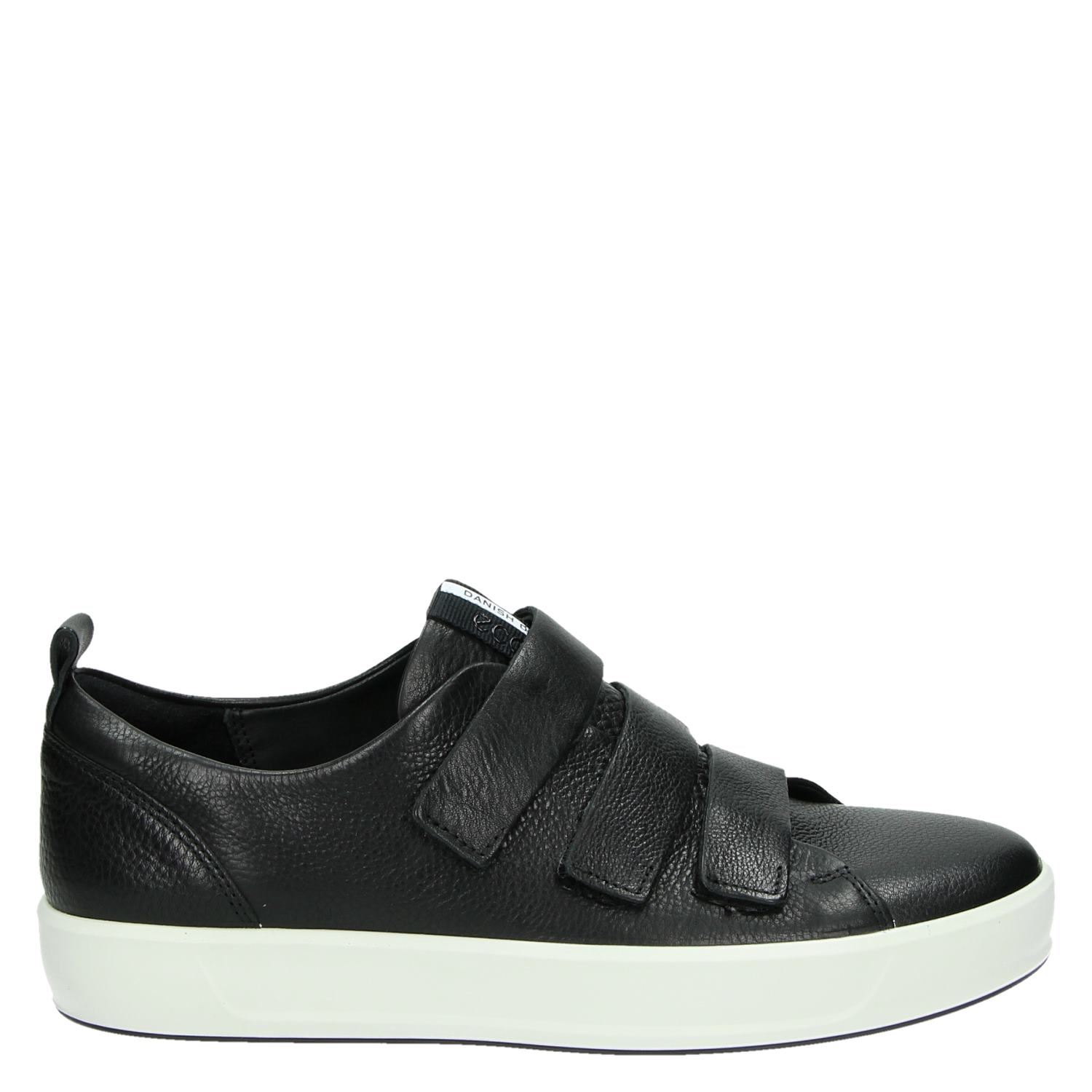 Ecco Soft 8 - Lage sneakers voor heren - Zwart - Shoemixx.nl