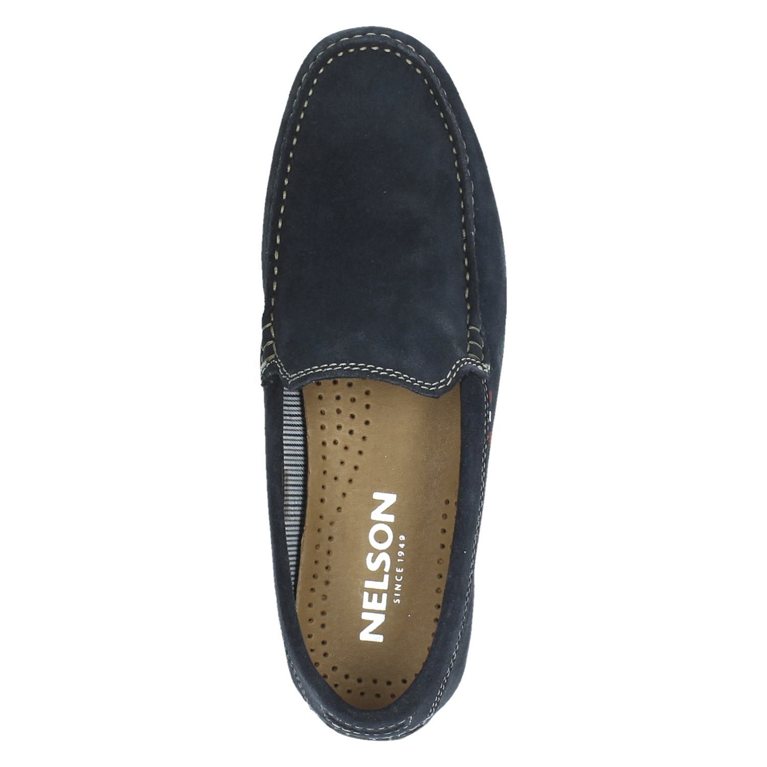 Nelson - Mocassins \u0026 loafers voor heren - Blauw - Nelson.nl