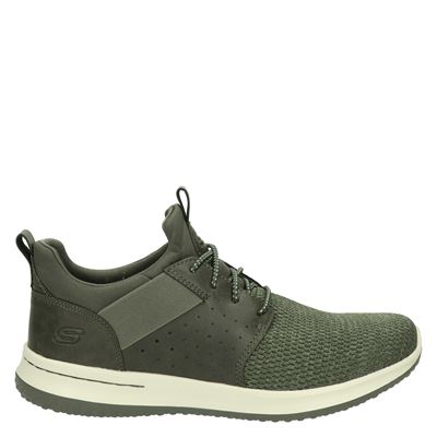 Skechers Classic Fit Lage Sneakers Groen skechers kopen in de aanbieding Skechers Classic Fit Lage Sneakers Groen skechers kopen in de aanbieding