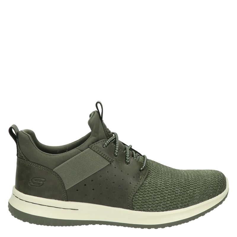 Skechers Classic Fit Lage Sneakers Groen skechers kopen in de aanbieding Skechers Classic Fit Lage Sneakers Groen skechers kopen in de aanbieding