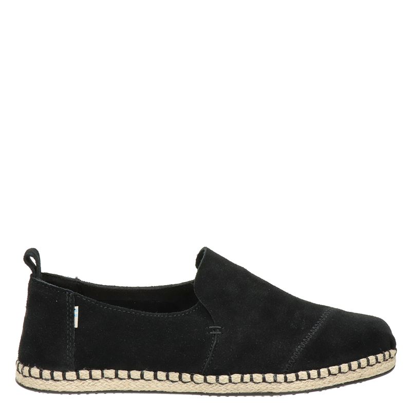 Toms Deconstructed - Espadrilles - Zwart