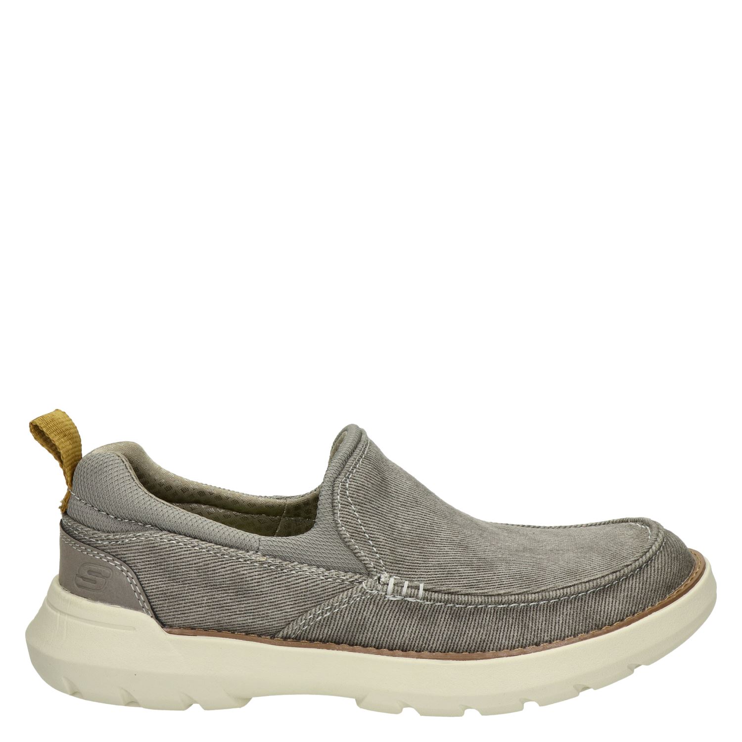 skechers relaxed fit beige