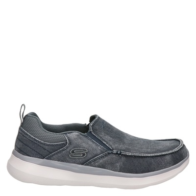 Skechers Delson 2.0 - Mocassins & loafers - Blauw