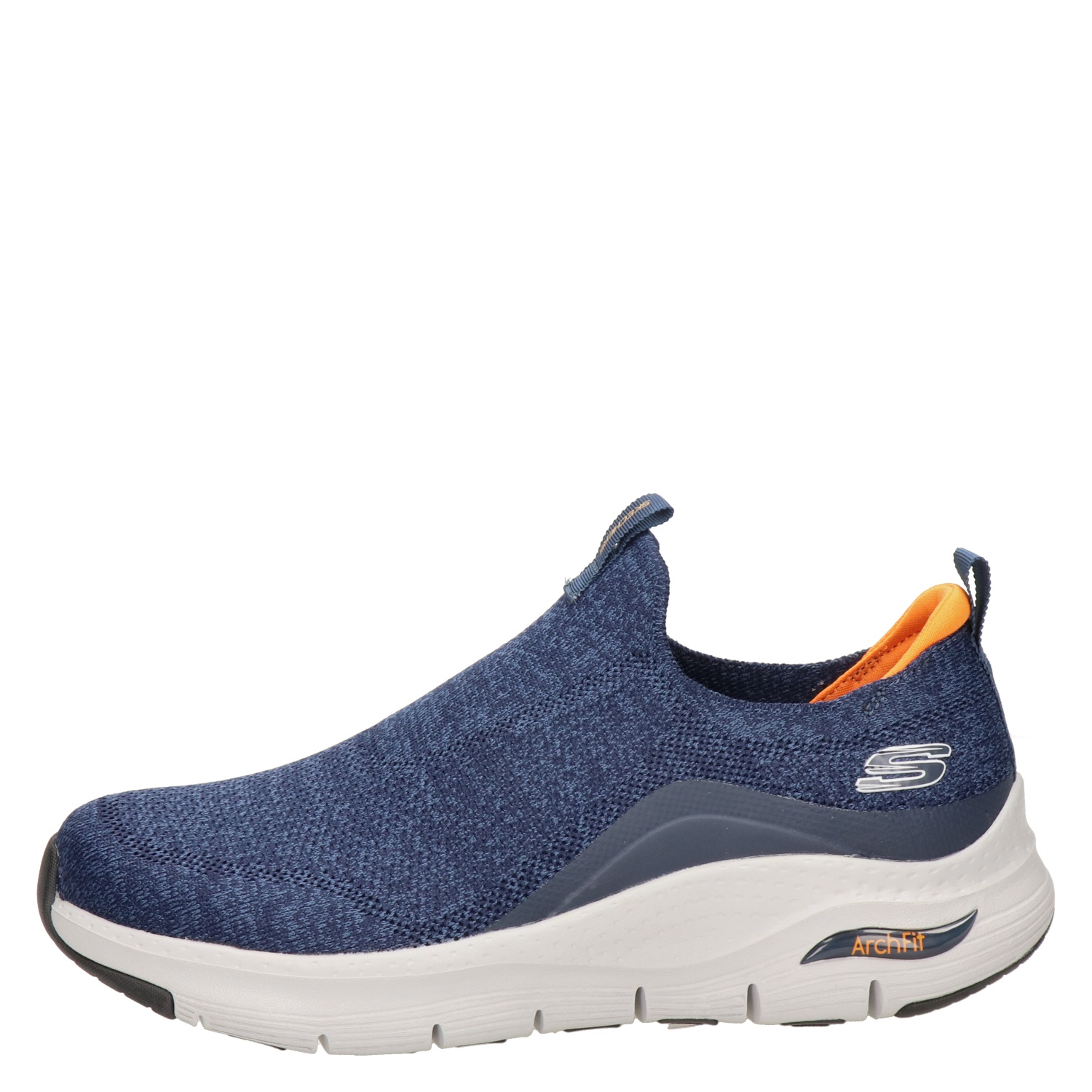 Skechers Arch Fit - Instapschoenen voor heren - Blauw - Shoemixx.nl