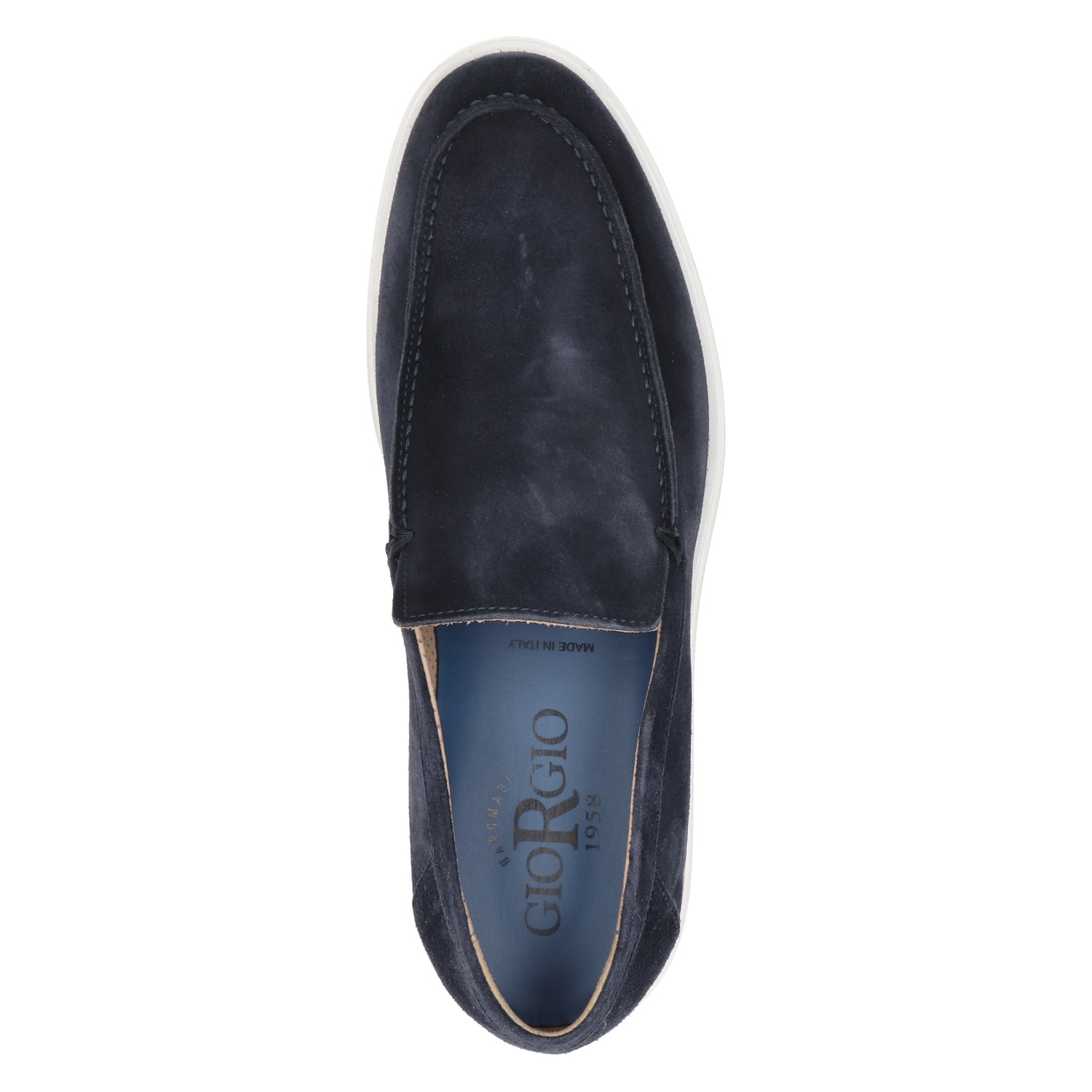 Giorgio - Mocassins \u0026 loafers voor heren - Blauw - Shoemixx.nl