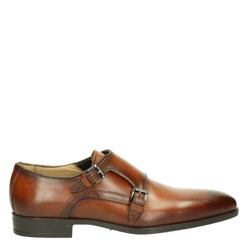 Giorgio - Lage nette schoenen - Cognac
