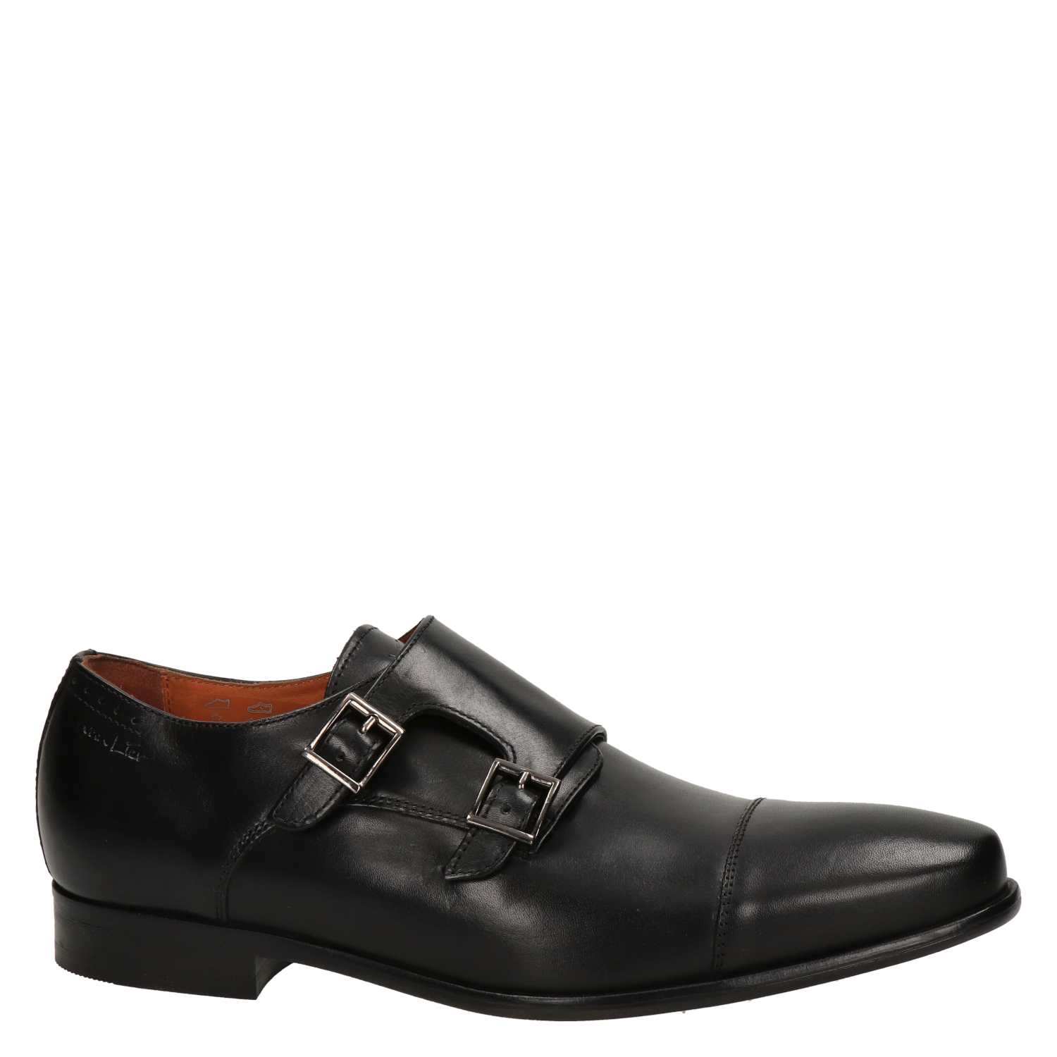 Van Lier Rhodes - Lage nette schoenen voor heren - Zwart - Nelson.nl
