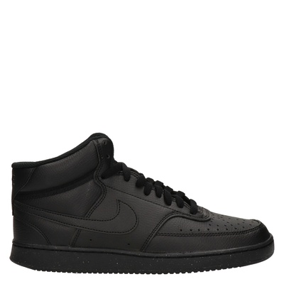 Nike Court Vision Mid - Lage sneakers - Zwart