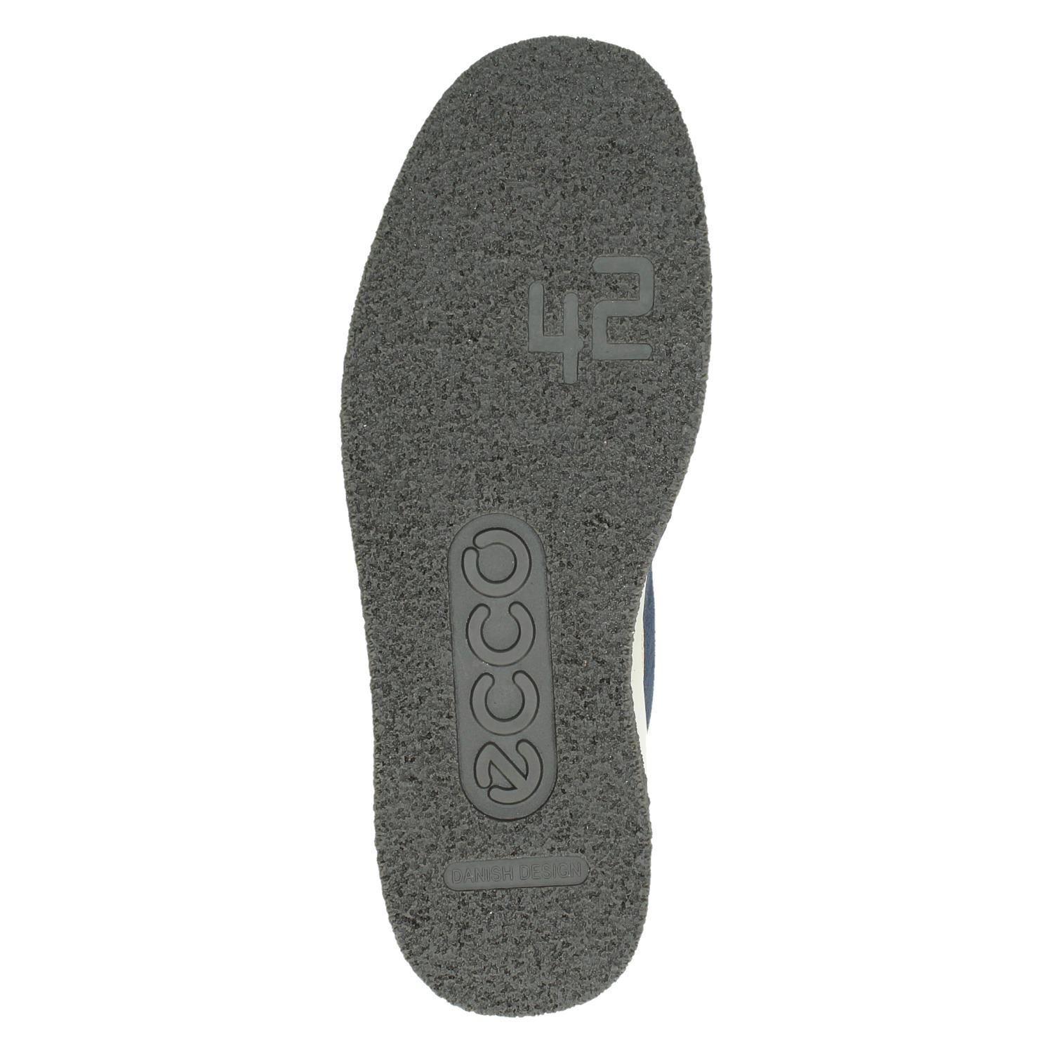 Ecco Crepetray - Veterschoenen voor heren - Blauw - Nelson.nl